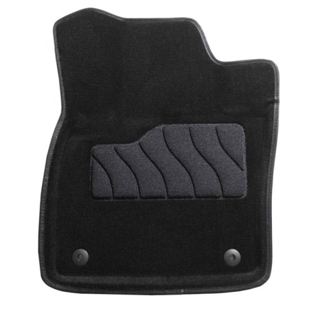 3D mats for Volvo XC-40, 2019-n, black, set-1