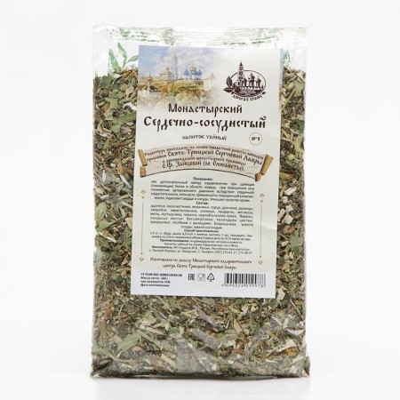 Herbal collection "Monastery" cardiovascular, 104 g