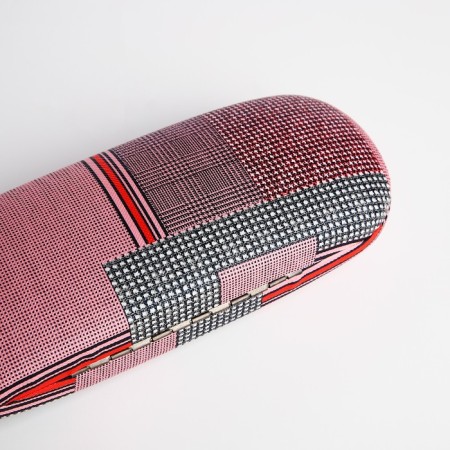 Case for glasses on the cracker, pink color-2