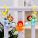 Stretching to a stroller/crib "Lion", 3 toys, color mix, crush me