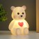 Nightmare "Bear" LED from batteries 3xlr44 white 6x9x12 cm Risalux