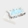 Folding box with a plastic lid "Snow Botany", 16.5 x 11 x 4 cm, New Year