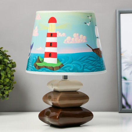 Table lamp "Sea" E14 15W 20x20x28 cm Risalux