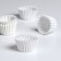 Baking uniform, white 3 x 2.4 cm