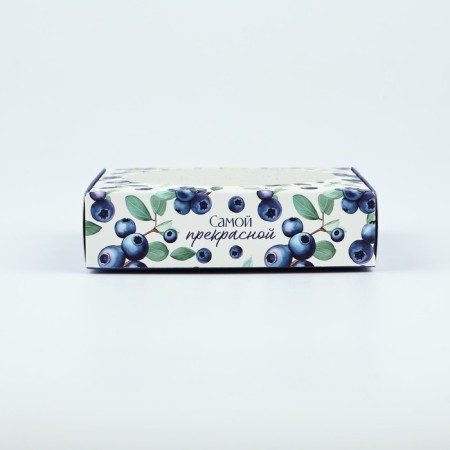Boxing box with low sides "Berries", 11 × 11 × 3 cm-1