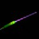Light wand "overflows", color mix