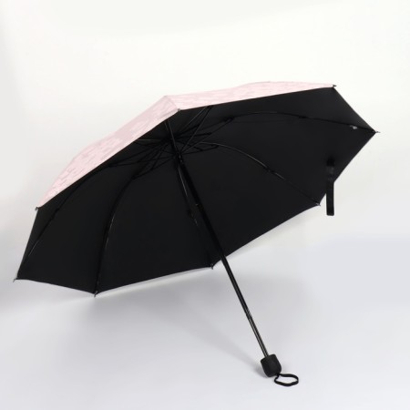 Mechanical “butterfly” umbrella, with a manifested pattern, Eponge, 4 additions, 8 spokes, r = 49 cm, color mix-2