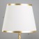 Board lamp “Carolina” E27 40W gold 22x22x34.5 cm