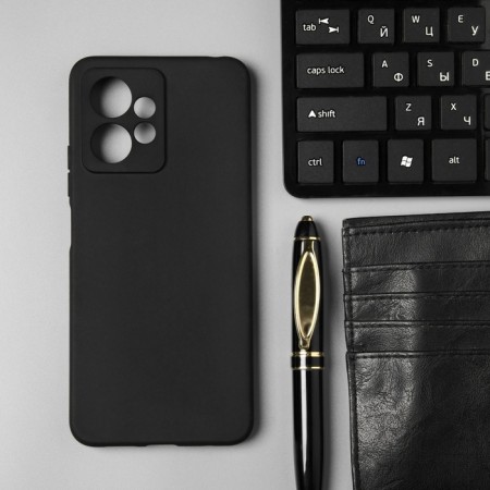 Borasco mature case for Xiaomi Redmi Note 12 4G, black-4