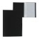 Folder with 40 A4 inserts, 500 μm, calligrata, texture "sand", black
