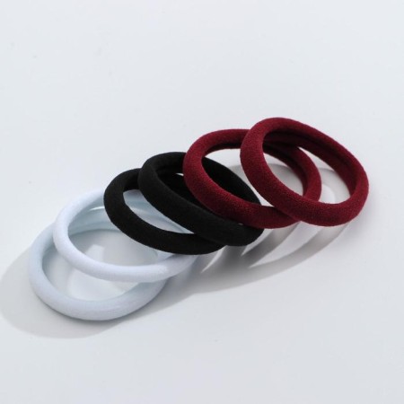 Hair gum "Panda" 6 pcs-4