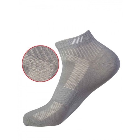Set of men's socks, size size 25, 6 pairs, color gray color-1