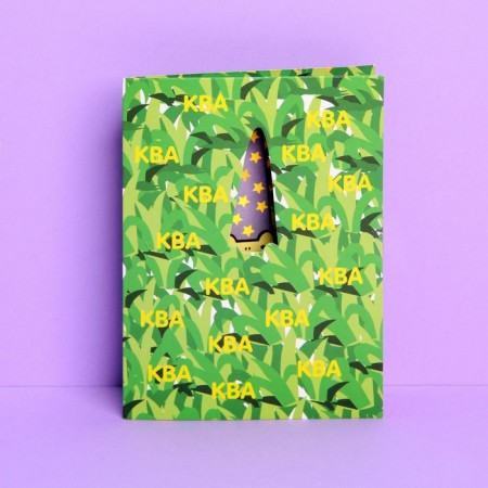 A postcard with a cutting element "Congratulations", 11 × 15 cm-1