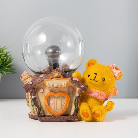 Plasma ball "Bear" color 14x12x17 cm Risalux