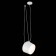 Suspension EVOLUCE. Sle120653-01. TRIESTE. 1x40 W, E27, 24.3x24.3x21 cm, white color