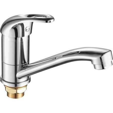 Fashun A4515-2 kitchen mixer, single-leaf, 35 mm cartridge, brass, chrome