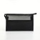 Cosmetic bag with lightning, black color