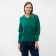 Female jumper, green color, one size (44-48)