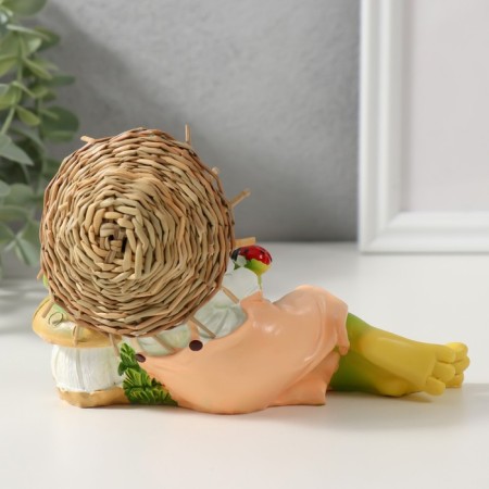 Souvenir Polystone "Frog in a clearing" mix 10x15x5.5 cm-3