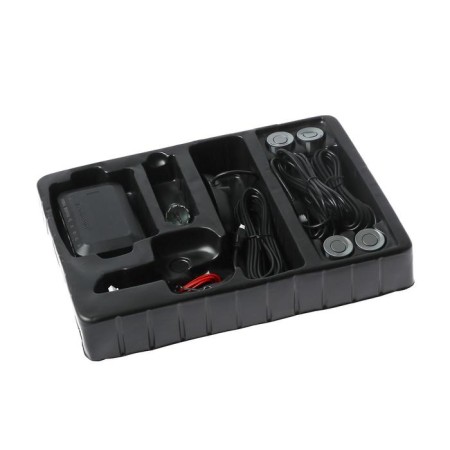 Parking system, 4 sensors, LED screen, 12 V, gray sensor-5
