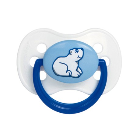 Round dummy Animals, latex, age from 6-18 months, color mix-2