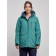 Ski jacket female winter, size 54, green color