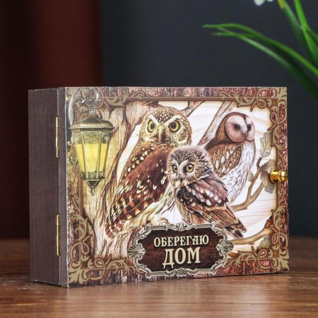 Keywater "Owl" Wenge 12x17 cm-1