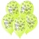 Shar Latex 12 “Happy Birthday. Funny Banana”, pastel, set 15 pcs., Yellow color