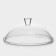 Glass cake stand with Patisserie lid, D = 32.2 cm