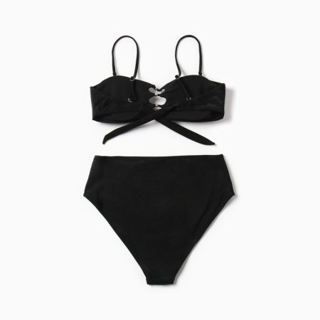 Separate female Minaku swimsuit black color, size 42-7