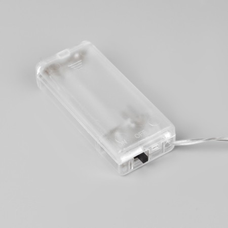 Garland “thread” 2 m with nozzles “owl”, ip20, transparent thread, 10 LED, warm white glow, AAH2-5