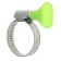 Chervyki clamp with the "lamb" Zein, undivided surge, diameter 20-32 mm, galvanized