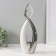 Souvenir Ceramics "Elegant Love" Silver-White 38x13x6 cm