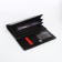 Women's wallet on a magnet, black color