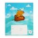 Notebook of 12 sheets in the Erichkrause Capybara Travel line, covered cardboard, OFSET block, 5V, mix