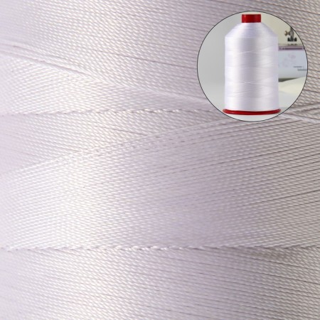 Threads 130l, 2500 m, white color No. 001-1