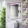 Mirror Comforty Square 90, LED lighting, contactless sensor, 90x90 cm