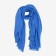 Women's scarf, blue color, size 125x125