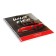 The diary is inherent in the crest, A5 60 sheets, the soft cover "Red Call" on a black background, to the point
