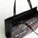 Women's bag with lightning, black color