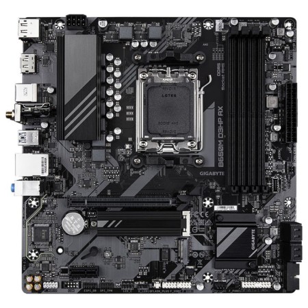 Motherboard Gigabyte B650M D3HP AX Socketam5 AMD B650 4XDDR5 MATX AC`97 8CH (7.1) 2.5G 107483-1