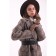 Gloves are female, dimensionless, without insulation, beige color