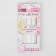 Sewing needles for embroidery with tape, d = 1.07 mm, 4.7 - 4.9 cm, with a golden ear, 4 pcs
