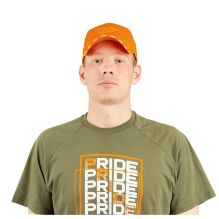 PRIDE signal baseball cap, cotton, orange, PRBC-1or-2