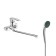 Accoona A7121 bath mixer, single -leaf, silumin, chrome