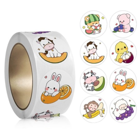 Stick Paper "Charming crumbs" d = 2.5 cm 500 pcs in a rolon 3x6x6 cm