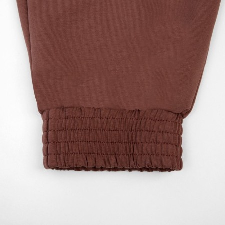Women's costume (jumper, trousers) minku: casual collection chocolate color, size 48-12