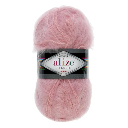 Yarn "Mohair Classic" 25% moher, 24% wool, 51% acrylic 200m/100g (161 powder)-1