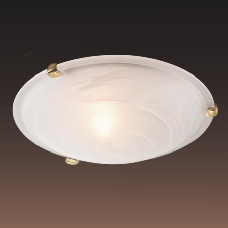 Duna 2x60W lamp E27 gold, white-1