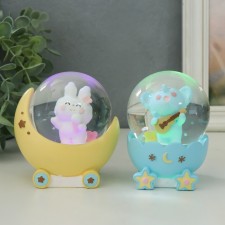 Souvenir Polystone Water Ball Light 